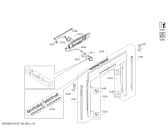 Схема №1 HB38AB590 с изображением Панель управления для плиты (духовки) Siemens 00248887