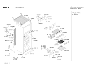 Схема №2 KSU3430NE с изображением Дверь для холодильной камеры Bosch 00235223