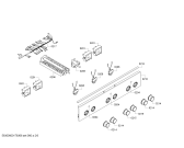 Схема №3 HCE622323V Bosch с изображением Ручка переключателя для плиты (духовки) Bosch 00629940