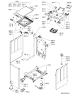 Схема №2 AWE 8785 GG с изображением Блок управления для стиралки Whirlpool 481010526735