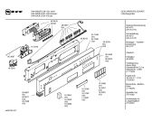 Схема №4 S4443A3EU с изображением Передняя панель для посудомоечной машины Bosch 00369533