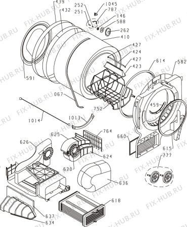 Схема №4 selec+ D750 (171995, SPK4) с изображением Обшивка для стиралки Gorenje 172096