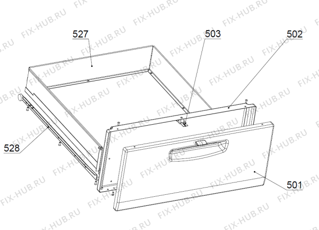 Взрыв-схема вытяжки Gorenje C155  A42001034 FI   -White FS 50 (182110, A42001034) - Схема узла 05