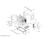 Схема №1 5MA16100 с изображением Панель для микроволновой печи Bosch 12012560