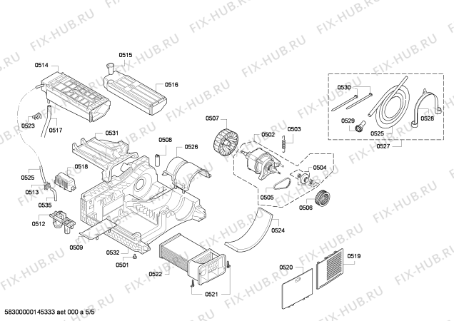 Схема №2 WTS86583NL с изображением Панель управления для сушилки Bosch 00671458