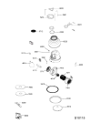 Схема №1 208001504401 PRF0120 с изображением Монтажный набор для вытяжки Whirlpool 482000093252