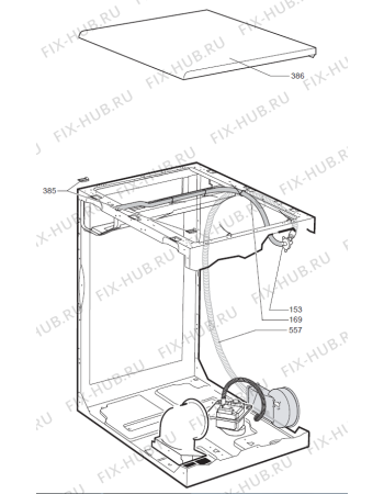 Взрыв-схема комплектующей Gorenje D90TC   -Condenser Dryer(900000023, 211676732000) - Схема узла 03