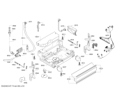 Схема №3 SMS40E92EU с изображением Панель управления для посудомойки Bosch 00705785