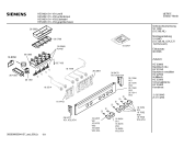 Схема №1 HE54041 с изображением Панель управления для плиты (духовки) Siemens 00351576