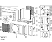 Схема №1 MULTI2OF912UE11 (F075993) с изображением Всякое для плиты (духовки) Indesit C00284175