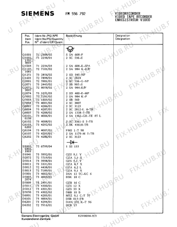 Схема №4 FM5628 с изображением Интегрированный контур для видеоэлектроники Siemens 00733658