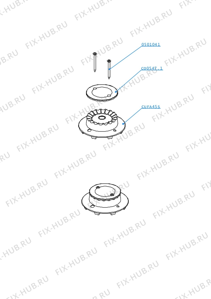 Большое фото - Всякое для холодильника Electrolux 1053102024 в гипермаркете Fix-Hub