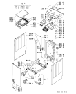 Схема №1 EV 7459 с изображением Тумблер для стиралки Whirlpool 481228219509