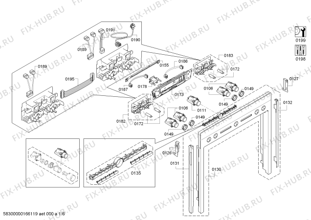 Схема №3 HB78BC571E с изображением Фронтальное стекло для духового шкафа Siemens 00689945