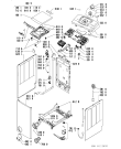 Схема №2 AWA 6127 с изображением Декоративная панель для стиралки Whirlpool 481245213938