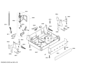 Схема №3 SGS55E72EU с изображением Передняя панель для посудомоечной машины Bosch 00663905