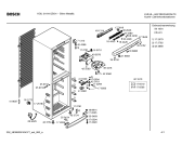 Схема №1 KGU31164GB с изображением Ручка двери для холодильной камеры Bosch 00488917