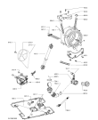 Схема №1 WA PL 9843 DA с изображением Декоративная панель для стиральной машины Whirlpool 481010503354