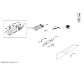 Схема №2 HBA64A160F с изображением Передняя часть корпуса для плиты (духовки) Bosch 00704697
