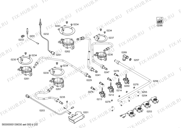 Взрыв-схема плиты (духовки) Siemens EC645PB80E ENC.EC645PB80E 4G SE60F IH5 - Схема узла 02