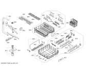 Схема №2 S51T65Y6RU с изображением Передняя панель для электропосудомоечной машины Bosch 00791945