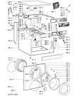 Схема №1 AWM 8103/S с изображением Микропереключатель для стиралки Whirlpool 481228218896