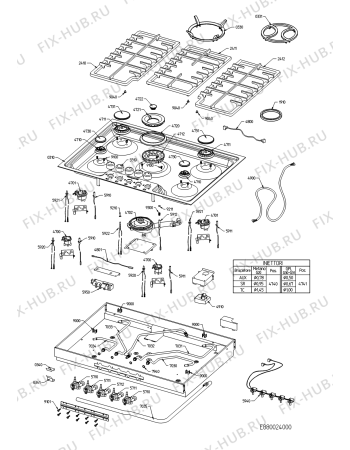 Схема №1 KHPS7520I (F091769) с изображением Микропереключатель для плиты (духовки) Indesit C00321872