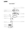 Схема №1 VB215700/BPA с изображением Контейнер для дозатора напитков Seb SS-201264