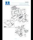 Схема №1 BARM290 с изображением Обшивка для кофеварки (кофемашины) DELONGHI 5932103300