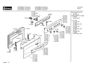 Схема №1 3HC505B с изображением Панель для духового шкафа Bosch 00296950
