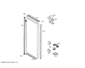 Схема №7 KGU66990 с изображением Изоляция для холодильника Bosch 00494055