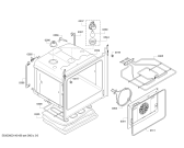 Схема №4 HEB24D151 с изображением Фронтальное стекло для электропечи Bosch 00681526