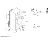 Схема №1 KDN40A20 с изображением Корпус для холодильника Siemens 00623854