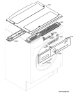 Схема №2 L61470WDBI с изображением Обшивка для стиральной машины Aeg 1328312101