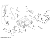 Схема №2 S42N58N3EU с изображением Передняя панель для электропосудомоечной машины Bosch 00743177