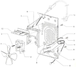 Схема №2 MIO1870E (139908, BD20GB1) с изображением Холдер для микроволновки Gorenje 136245
