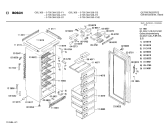 Схема №1 0705304524 GSL300 с изображением Дверь для холодильной камеры Bosch 00230781