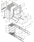 Схема №2 GI366E (179876, P51A1-14VTD) с изображением Обшивка для электропечи Gorenje 179933