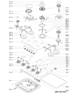 Схема №1 GOA 9523/WH с изображением Отделка для духового шкафа Whirlpool 481010715263