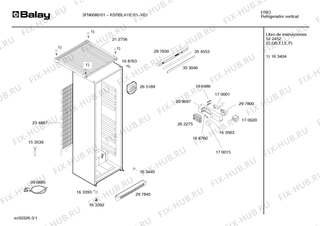 Схема №1 5FN180E с изображением Переключатель для холодильника Bosch 00170015