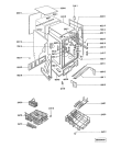 Схема №2 ADP 923/2 WH с изображением Холдер для электропосудомоечной машины Whirlpool 481990501083