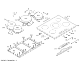 Схема №1 KICU568SBL induc.kitchen_aid.36''.tc.5i.4bisel с изображением Стеклокерамика для плиты (духовки) Bosch 00477044