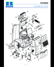 Схема №1 PACT 106ECO ser.nr.: 900039/900068 с изображением Труба для сплит-системы DELONGHI 5551011400