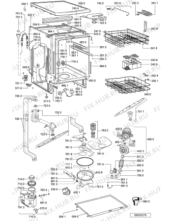 Схема №2 LPA 50 с изображением Обшивка для посудомоечной машины Whirlpool 481245372359