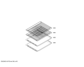 Схема №2 HBN630250 с изображением Панель управления для духового шкафа Bosch 00665956