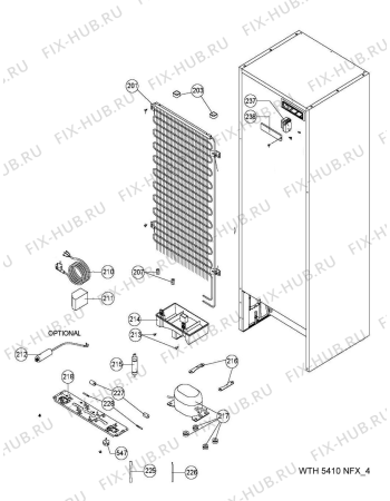 Схема №1 WBM 650/IX с изображением Микрофильтр для холодильника Whirlpool 480132102183