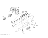 Схема №2 3VN351ID с изображением Передняя панель для посудомойки Bosch 00661643