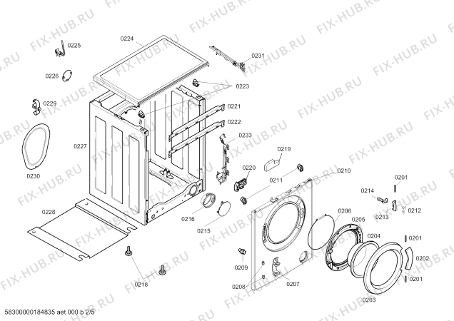 Схема №1 CWF08X060W Constructa с изображением Ручка для стиральной машины Bosch 12006240