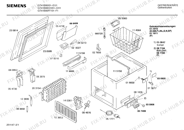 Схема №1 GT34B00SF с изображением Панель для холодильника Siemens 00087164