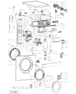 Схема №1 Global White Poprad с изображением Обшивка для стиральной машины Whirlpool 481245211943